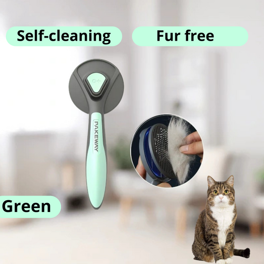 Pet Grooming Glove – Comb & massage while you pet | Easy fur removal